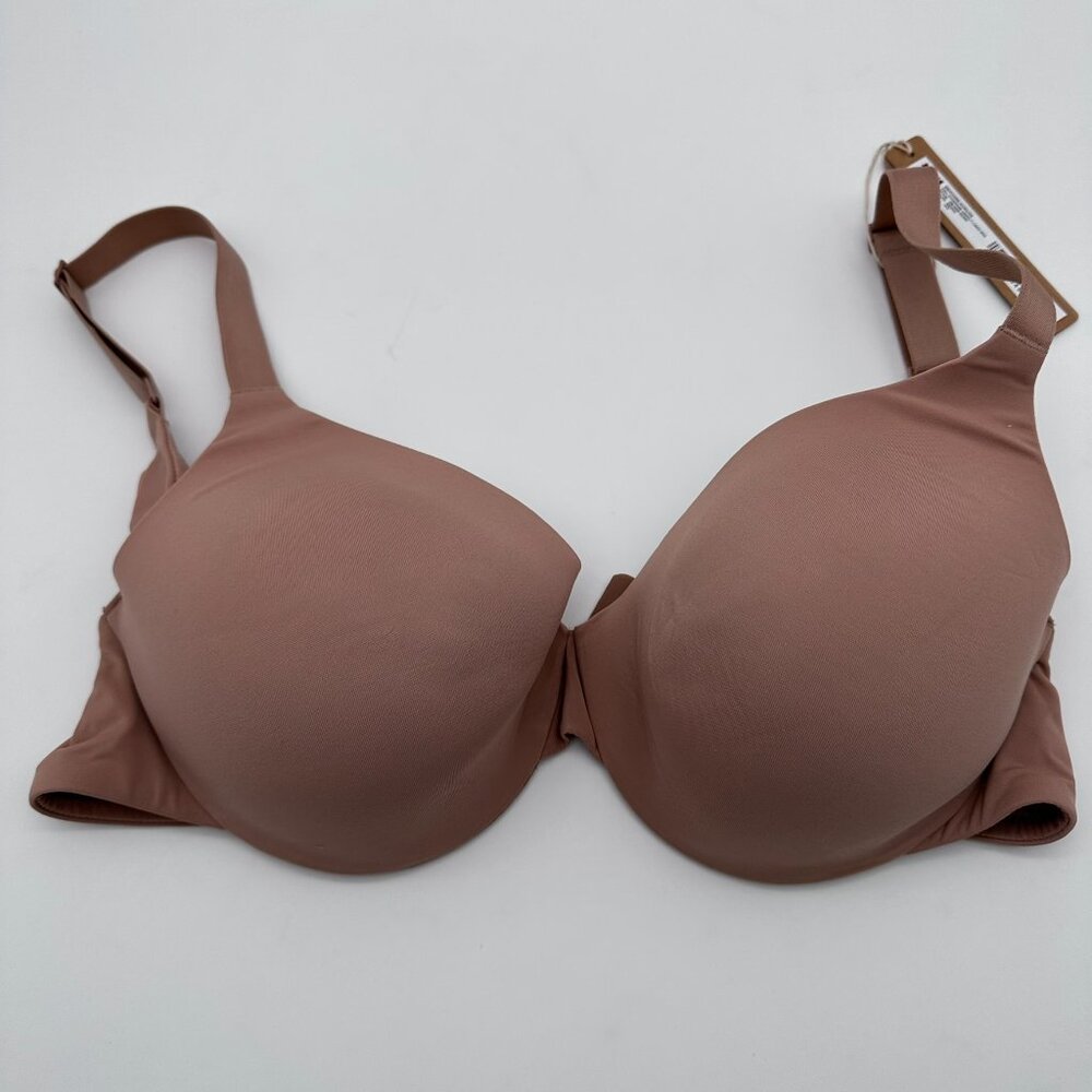 SKIMS Women's Smoothing Intimates Full Coverage‎ Lightly Lined Bra, Sienna Color